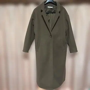 여성용 롱 코트 레이 카즌 브라운