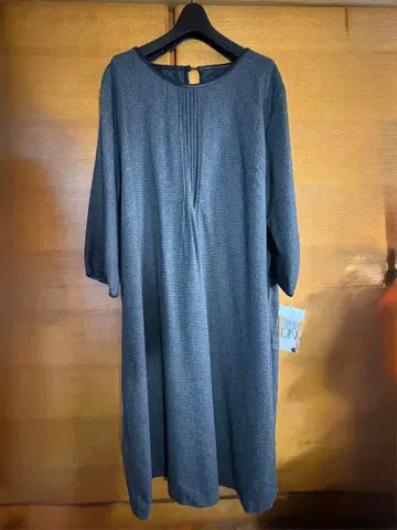 미사용 택 포함 트로와두앙 원피스 5L 울 혼방