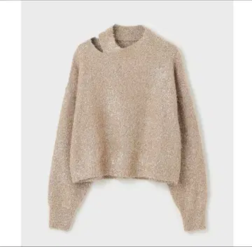 라메 페더 니트 탑 GRACE CONTINENTAL