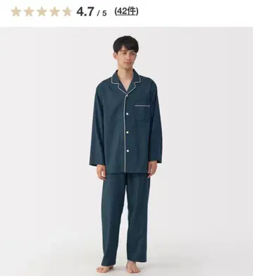 무인양품 경량 다운 포켓터블 노카라 자켓 신사 M 블랙