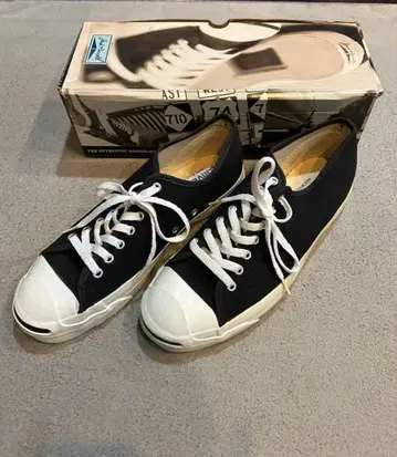 기적! 데드스탁 컨버스 90's 잭 파셀 블랙 27cm USA