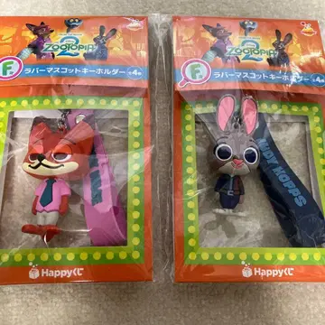 해피 복권 주토피아2 F상 닉 주디 세트