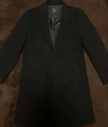 나노 유니버스 다크 그레이 롱 코트