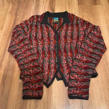 빈티지 긴팔 가디건