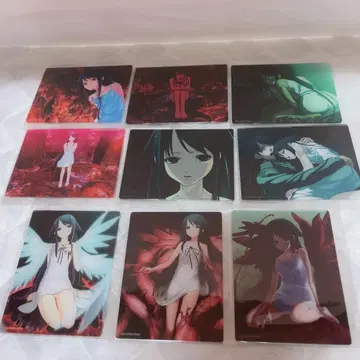 사야의 노래 게이머즈 복권 아크릴 카드 컴플리트 세트