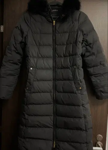 그린 레이블 릴랙싱 다운 코트 38 블랙