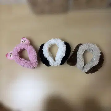 유니버셜 머리띠 모피 스누피