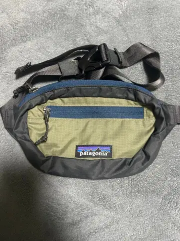 patagonia 바디백 올리브 그린/블랙