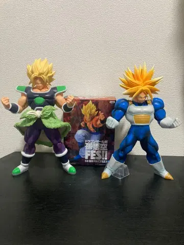 드래곤볼 피규어 트렁크스 브로리 고지타 3체 묶음 판매