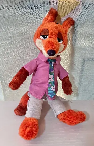 디즈니 주토피아 주토피아2 닉 봉제 인형 키링