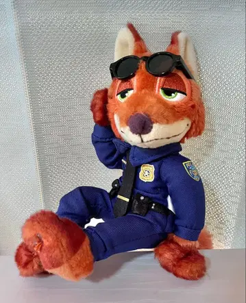 디즈니 주토피아 주토피아2 닉 봉제 인형 키링