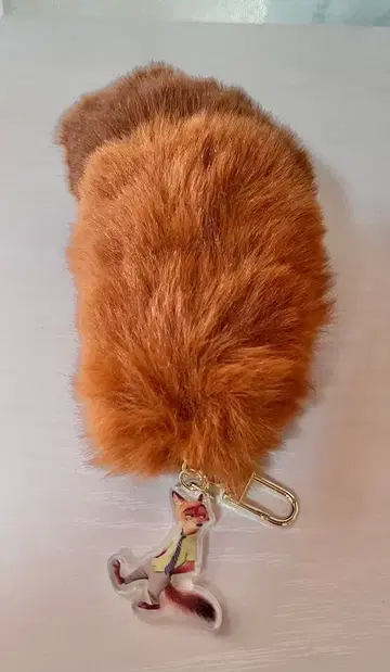 디즈니 주토피아 주토피아2 꼬리형 키링