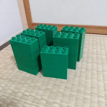 레고 듀플로 2x4 (그린) 29개