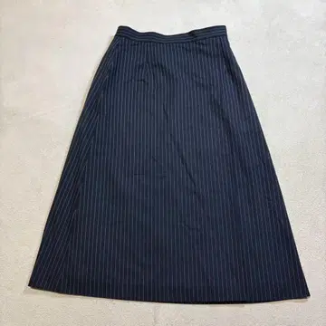 루이 샨탄 일본제 스트라이프 롱 스커트 플레어 A라인 L