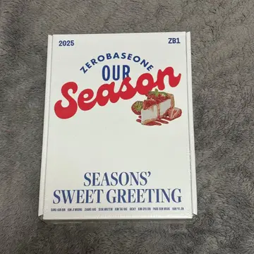 zerobaseone seasons' greeting 2025