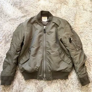 새상품급 CLANE 백 개더 MA-1 백 개더 밀리터리