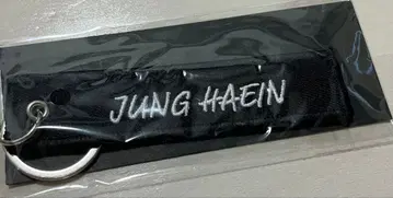 미사용! JUNG HAEIN 키링 블랙