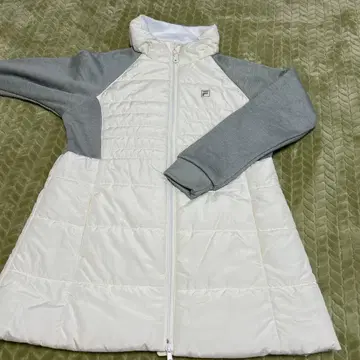 휠라 다운 블루종 미사용 새상품