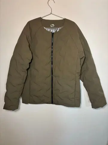 새상품급! 2XL TIGORA 충전솜 알루미늄 패딩 자켓 카키 올리브