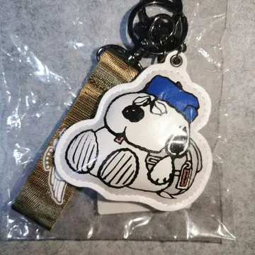 대만 한정판 스누피 올라프 스타럭스 항공 가죽 참 키링