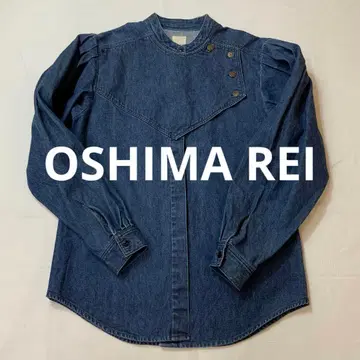 OSHIMA REI 데님 셔츠