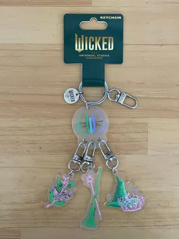 [ USS 한정판 ] WICKED 위키드 2명의 마녀 키링