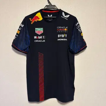 Red Bull Racing 티셔츠 M 사이즈 네이비