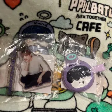 TXT 캡슐 토이 헤어 클립 캔뱃지 아크릴 키링 휴닝카이