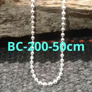 BC-200-50cm Silver Chain