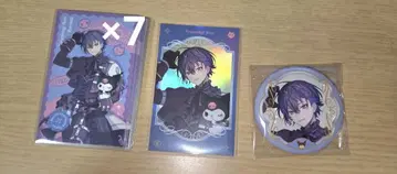 코야나기 로우 산리오 폴라로이드풍 카드 캔뱃지