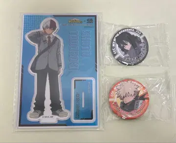 토도로키 쇼토 아크릴 스탠드 배지 세트