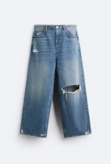 [ 미사용 ] ZARA x HARRY LAMBERT 데님