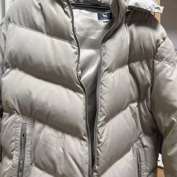 KEN COLLECTION 베이지 다운 자켓 L