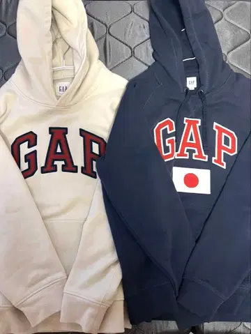 GAP 화이트 L 사이즈 GAP 국기 네이비 M 사이즈
