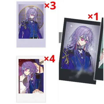 니지산지 호시미치 쇼 폴라로이드풍 카드