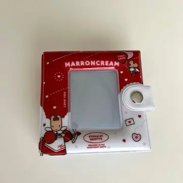 마론 크림 트레이딩 카드 케이스