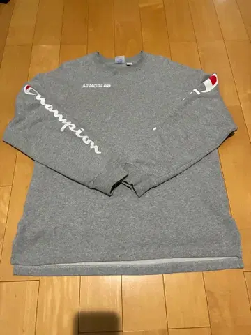 Champion ATOMS LAB 그레이 맨투맨 콜라보 L 사이즈