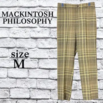 A290 매킨토시 철학 [38] 캐주얼 팬츠 체크 무늬