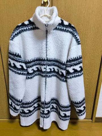 niko and - 보아 자켓 화이트 블랙