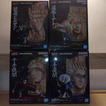 NARUTO 나루토 PANEL SPECTACLE 피규어 4체 세트