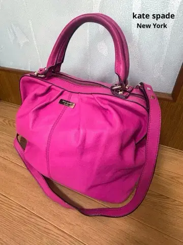 kate spade 케이트 스페이드 2WAY 백 가죽 쇼킹 핑크