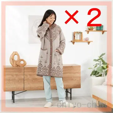 2장 오츠케오리 흡습 발열 핫테크 스모코모 팬시얀 착용 담요