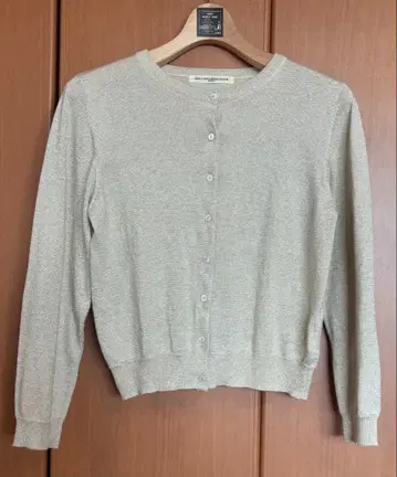 GALLARDA GALANTE 개럴개런트 라메 니트 가디건 F