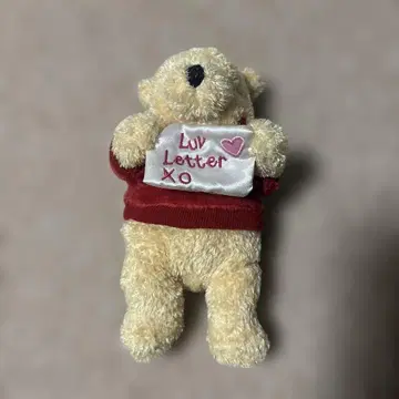 Luv Letter 곰 봉제 인형