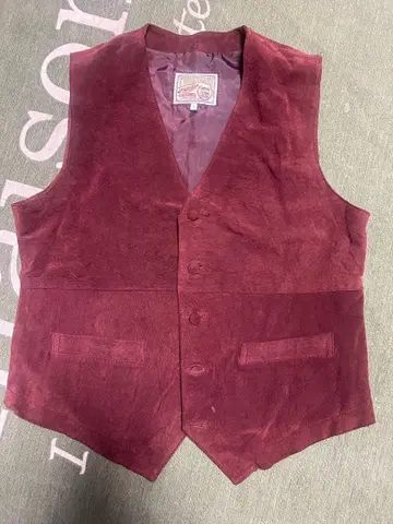 TURKEY BEAR 버건디 베스트 L 사이즈