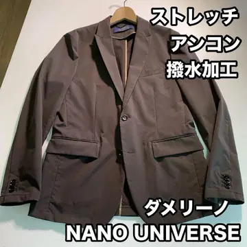 나노 유니버스 봄/여름 테일러드 자켓 스트레치 네이비 발수 가공 M