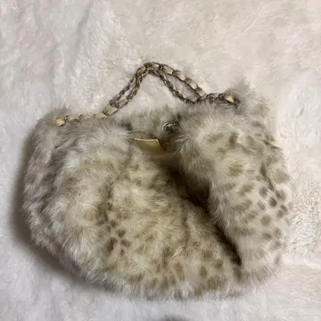 핸드백 레오파드 무늬 그런지 leopard