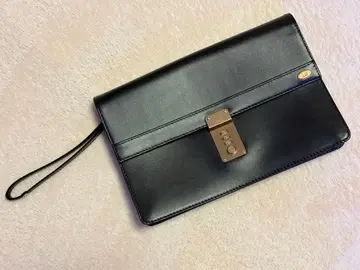 던힐 클러치백 핸드스트랩 포함