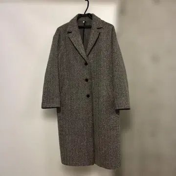 무인양품 롱 코트 체스터 코트 그레이 겨울용