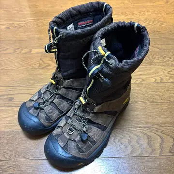 KEEN 부츠 방수 등산화 브라운